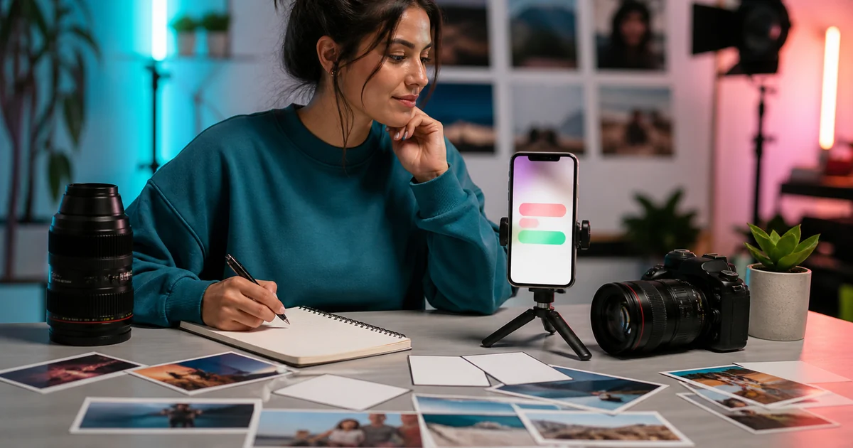 Unique editorial photo for How to Win Instagram Contest Votes in 2026 showing instagram-photo workflow
