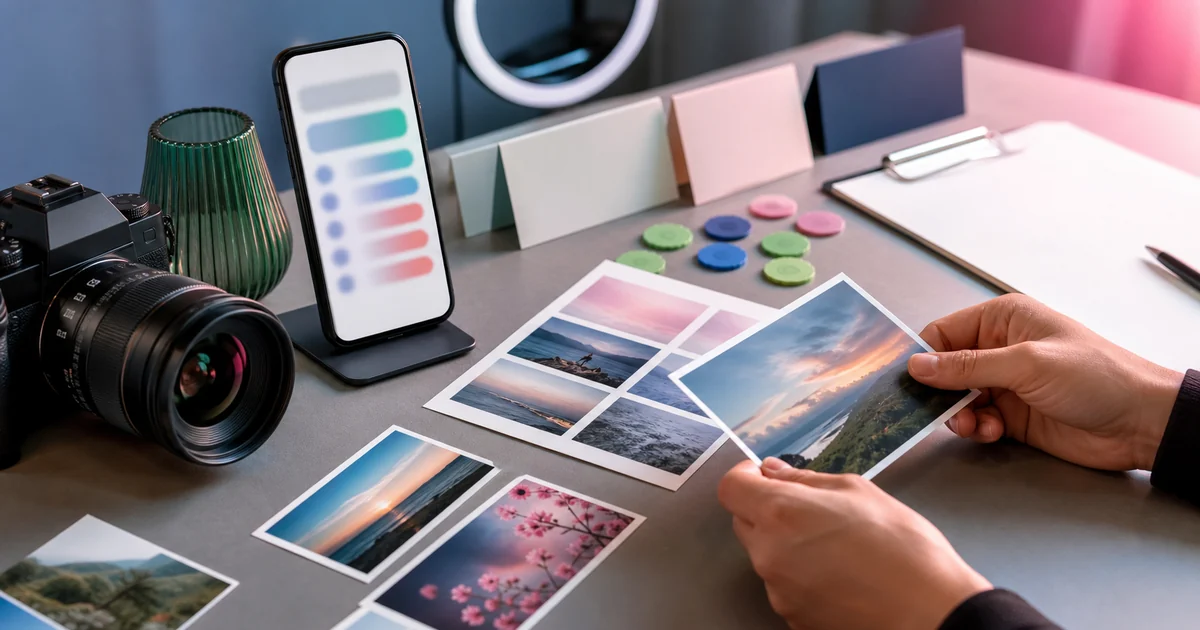 Unique editorial photo for Ultimate 2026 Guide to Instagram Contest Votes showing instagram-photo workflow